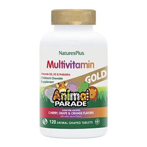 Natures Plus Animal Parade Gold Children's Chewable Multivitamin