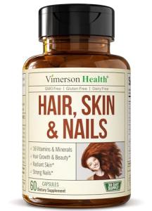Hair, Skin & Nails Vitamins with Biotin & Folate