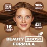 Hair, Skin & Nails Vitamins with Biotin & Folate