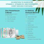 Quercetin Zinc Vitamin C D Bromelain Elderberry Supplement