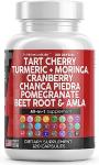 Clean Nutraceuticals Tart Cherry Capsules with Turmeric & Moringa