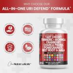 Clean Nutraceuticals Tart Cherry Capsules with Turmeric & Moringa