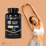 Healthfare Fermented Black Garlic Extract Dietary Supplement 2000mg | 90 Caps | Maximum Strength | Non-GMO | Gluten Free