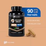 Healthfare Fermented Black Garlic Extract Dietary Supplement 2000mg | 90 Caps | Maximum Strength | Non-GMO | Gluten Free