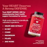 Women's Heart Support Supplement with Grape Seed and CoQ10