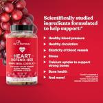 Women's Heart Support Supplement with Grape Seed and CoQ10