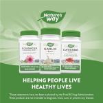 Nature's Way Garlic Bulb, Supports Heart Health*, 100 Vegan Capsules