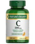 Nature's Bounty Vitamin C 500mg, 250 Tablets, Immune Support