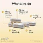 BoneUp: 360 Capsules - 180 Servings - Bone Support