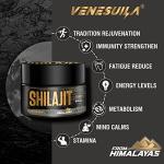 VENESUILA Shilajit Resin - Organic Shilajit Resin Third Party Tested Rich in 85+ Trace Minerals, Gold Grade Himalayan Pure Shiljait for Energy (1 Fl Oz (Pack of 1))