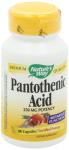 Nature's Way Pantothenic Acid 500mg, 100 Capsules - Cellular Energy Support