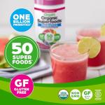 Orgain Organic Greens Powder + 50 Superfoods, Berry