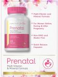 Carlyle Prenatal Vitamins | 120 Capsules | Folic Acid