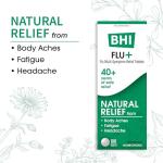BHI Flu + Cold Relief with 11 Homeopathic Ingredients