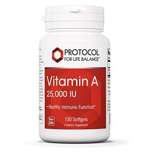 Vitamin A 25,000 IU Softgels for Eye and Immune Health