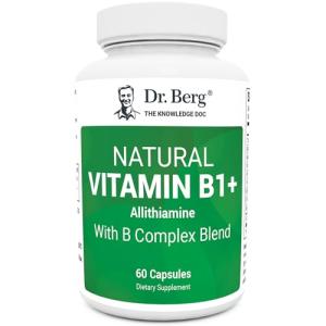 Dr. Berg Natural B Vitamin Complex for Men & Women - 60 Capsules