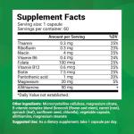 Dr. Berg Natural B Vitamin Complex for Men & Women - 60 Capsules