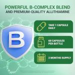 Dr. Berg Natural B Vitamin Complex for Men & Women - 60 Capsules