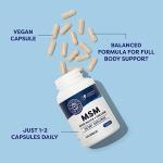 Vimergy MSM with Silica + Calcium Capsules, 120 Servings
