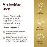 Solgar Vitamin E Softgels - Immune & Skin Support