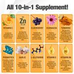 10 in 1 Immune Support Supplement - Immunity Booster