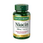 Niacin 500mg Flush Free for Cellular Energy, 120 Capsules