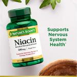 Niacin 500mg Flush Free for Cellular Energy, 120 Capsules