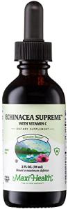 Maxi Health Organic Echinacea Supreme Liquid Extract, 2oz