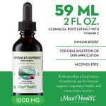 Maxi Health Organic Echinacea Supreme Liquid Extract, 2oz