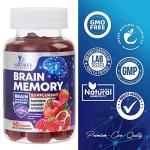 Brain Memory Supplement Gummies for Concentration and Focus