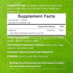 High Potency Vitamin A 25000 IU Softgels with Coconut Oil