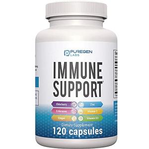 Powerful 6-in-1 Immune Support Capsules - Adult & Kid Supplement