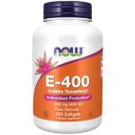 NOW Vitamin E-400 IU Softgels for Antioxidant Protection