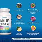 Powerful 6-in-1 Immune Support Capsules - Adult & Kid Supplement