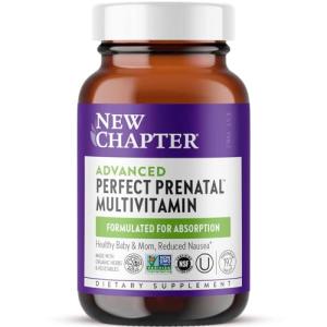 Organic Perfect Prenatal Vitamins for Healthy Baby & Mom