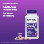 Natrol B-12 5000mcg: Energy & Nervous System Support