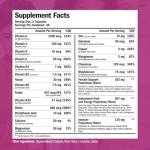 Women's Multivitamin Capsules for Energy, Mood, Hair & Skin