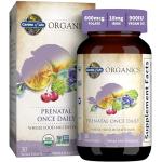Organic Prenatal Vitamin: Folate, Iron, Vitamin C & B12