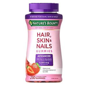 Nature's Bounty Argan-Infused Hair, Skin & Nails Gummies