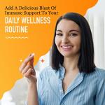 Airborne 1000mg Vitamin C with Zinc - Immune Support Supplement