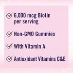 Nature's Bounty Argan-Infused Hair, Skin & Nails Gummies