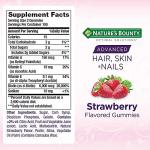 Nature's Bounty Argan-Infused Hair, Skin & Nails Gummies