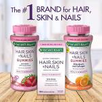 Nature's Bounty Argan-Infused Hair, Skin & Nails Gummies