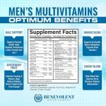 Men's Multivitamin - Energy Boost & Immune Support, 120 Capsules