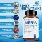 Men's Multivitamin - Energy Boost & Immune Support, 120 Capsules
