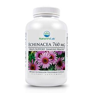 Nature's Lab Echinacea 760mg Capsules - Immune Support
