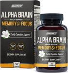 ONNIT Alpha Brain - Premium Nootropic Supplement, 90ct