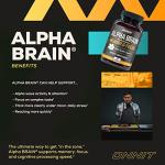 ONNIT Alpha Brain - Premium Nootropic Supplement, 90ct