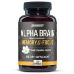 ONNIT Alpha Brain - Premium Nootropic Supplement, 90ct