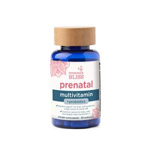 Prenatal Multivitamin + Probiotic for Women: Supports Baby & Mom